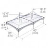 Warner Shelter Peak Marquee Tent 20&rsquo; X 40&rsquo;