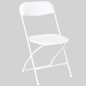 PRE White Plastic Dining Chair