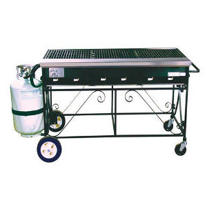 Gas Grill, 6 Burner, 2 x 5