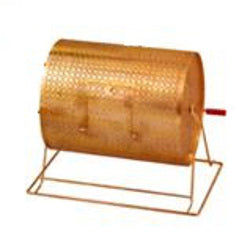 Raffle Drum, Large Brass Plated