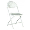 Fan Back Plastic Folding Chair