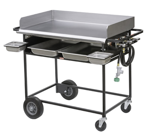 Big John Portable Griddle with Fixed Base, 36